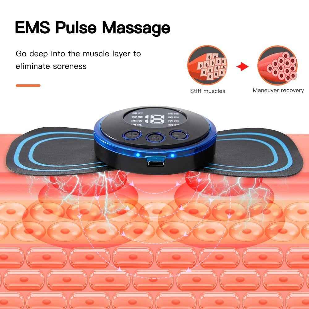 Portable Electric Pulse Shoulder And Neck Mini