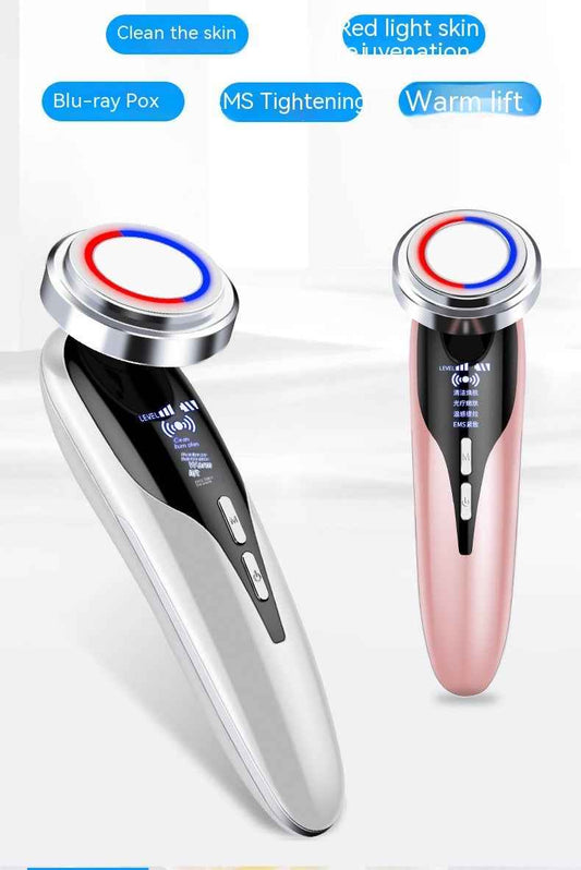 Red Blu-ray Cosmetic Instrument Massage Inductiv